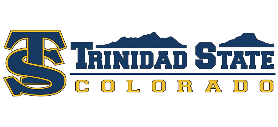 Trinidad State Colorado Blue and Gold Logo
