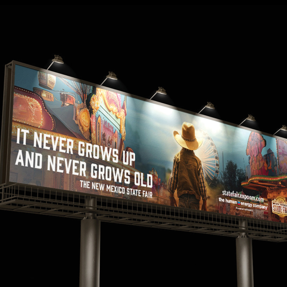 New Mexico State Fair Billboard