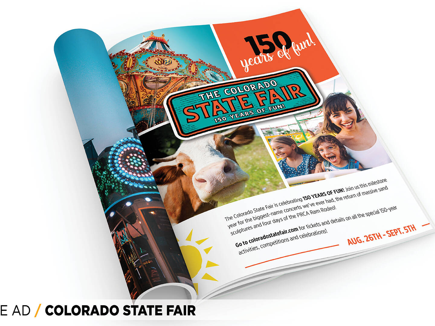 Colorado State Fair Magazine Ad