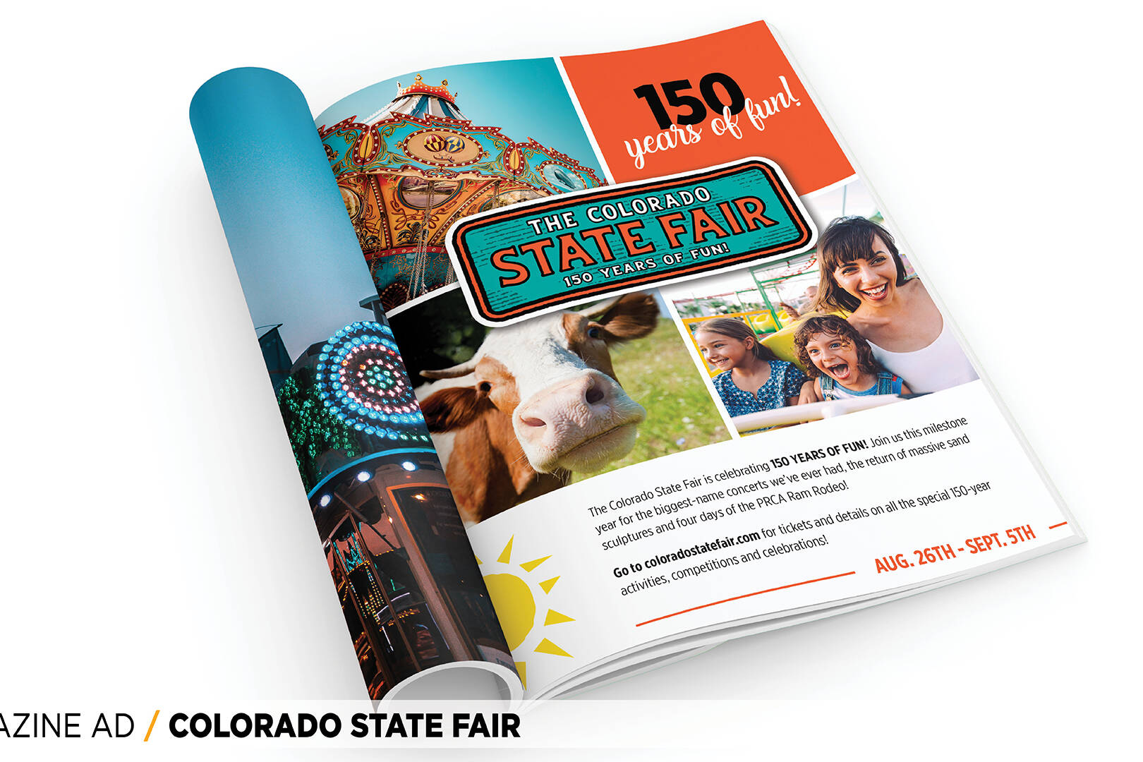 Colorado State Fair Magazine Ad
