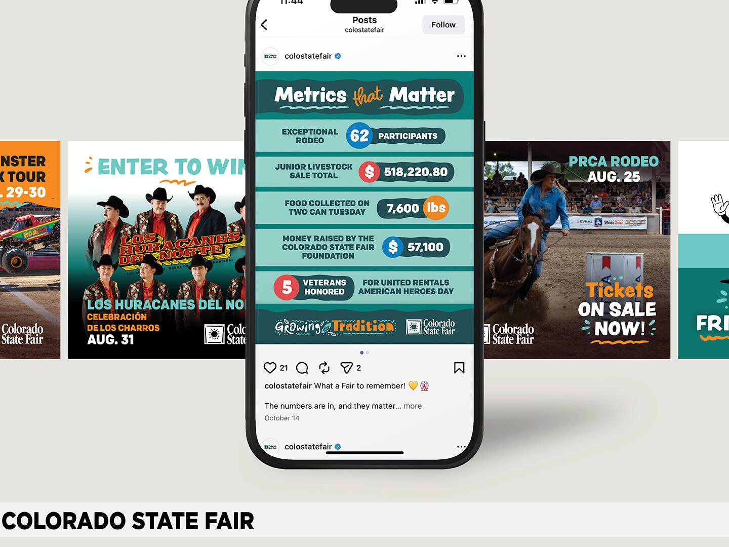 Colorado State Fair Social Media Campaign