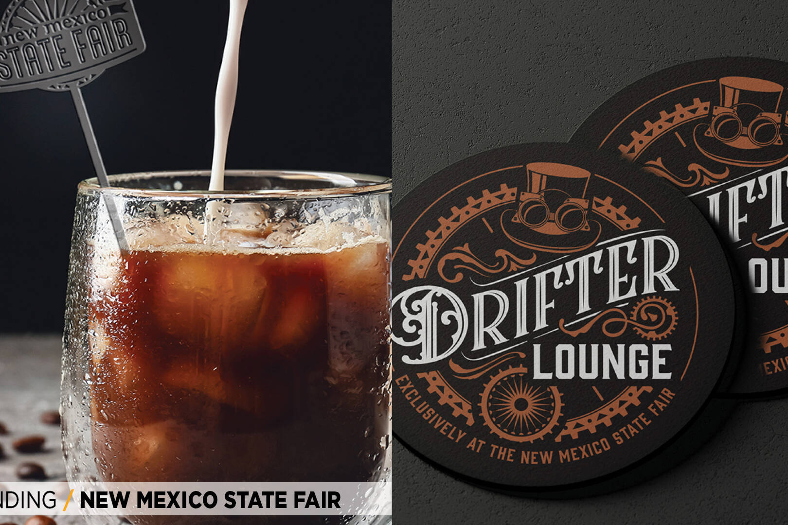 New Mexico State Fair - Branding - Drifters Lounge