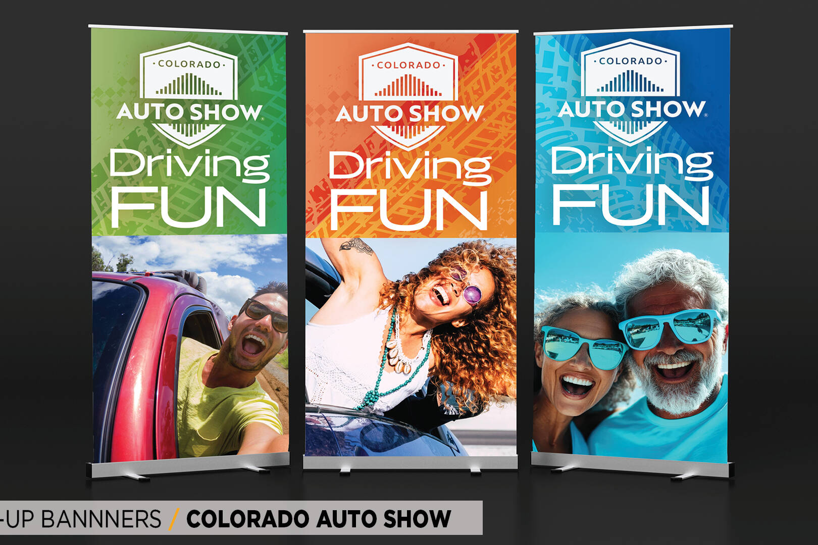 Colorado Auto Show - Driving Fun Banners