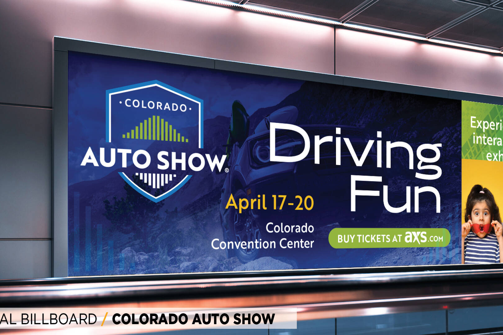 Colorado Auto Show - Driving Fun Billboard