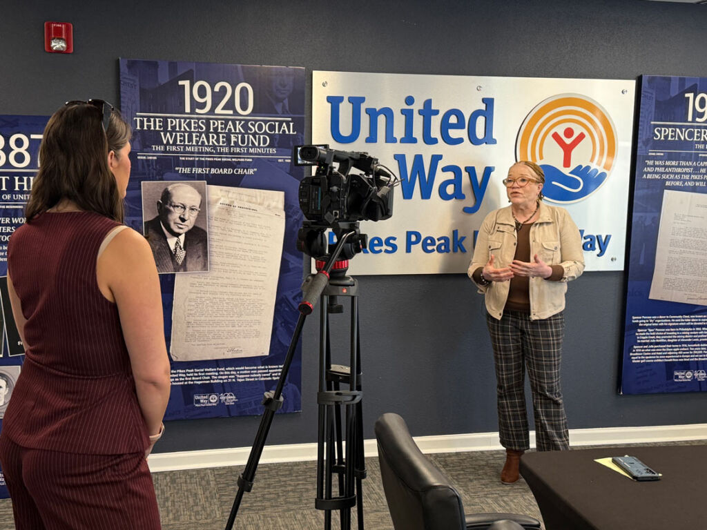 AdPro Communications talking with Pikes Peak United Way